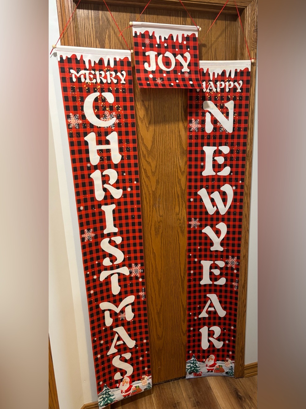 HOLIDAY BANNERS (SET OF 3)